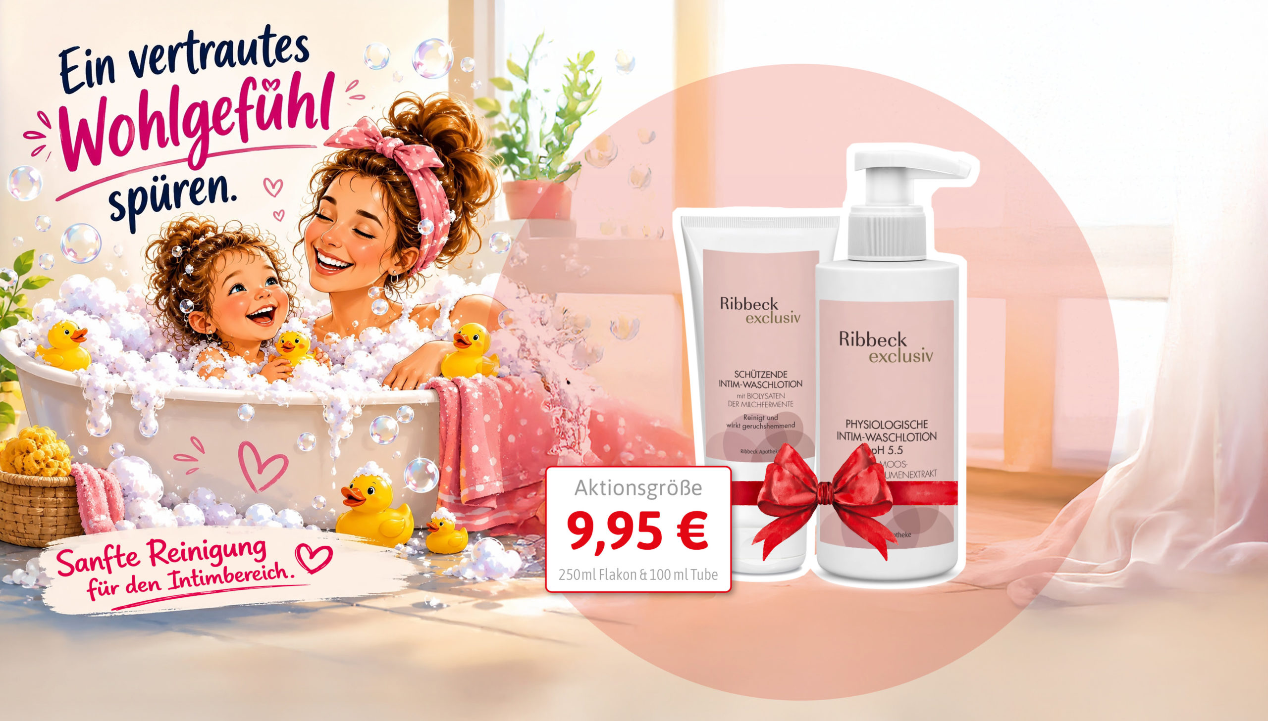 Kosmetik Angebot des Monats: Physiologische Intim Waschlotion
